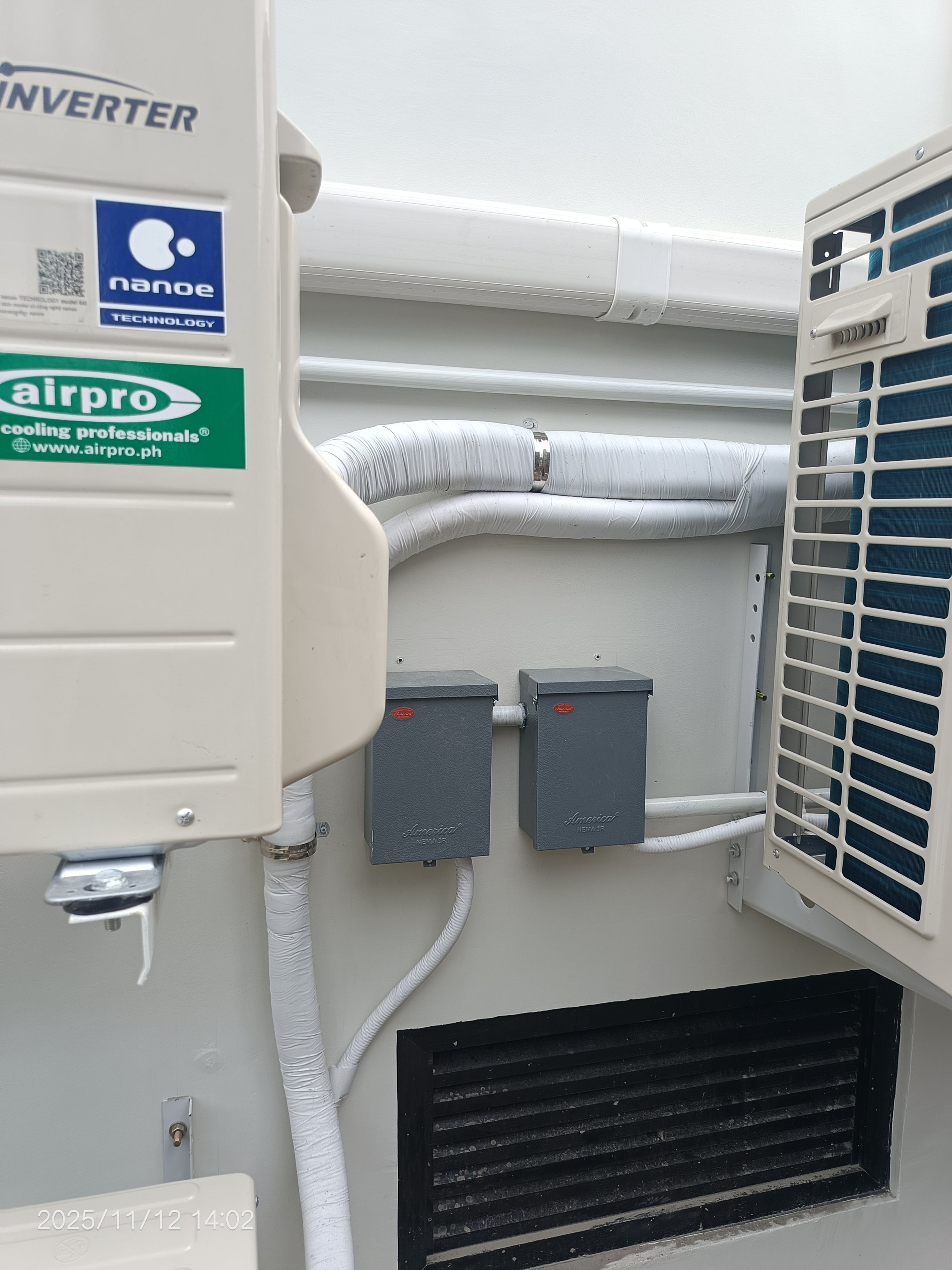 DLPC x AirPro: Reliable Power System for 4 A.C.U Cooling Units